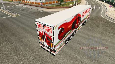 Ferrari piel para Scania camión R700 para Euro Truck Simulator 2