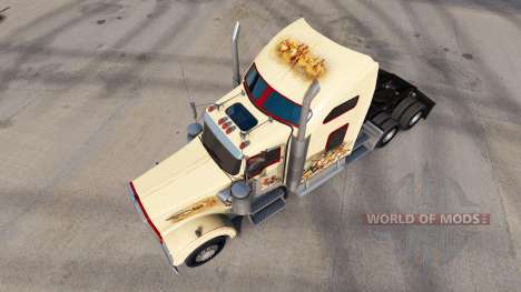 La piel de la India Espíritu en el camión Kenwor para American Truck Simulator