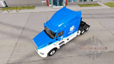 A nivel nacional la piel para el camión Peterbil para American Truck Simulator