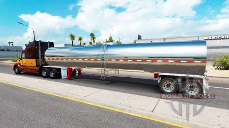 Semi-remolque cisterna para American Truck Simulator