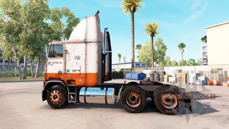 La piel de la USF en camión Freightliner FLB para American Truck Simulator