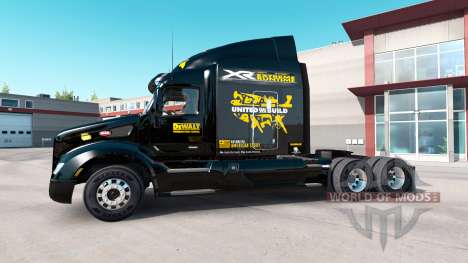 DeWalt de la piel para el camión Peterbilt para American Truck Simulator