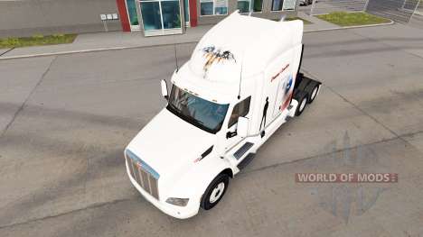 Diesel Vaquero de piel para el camión Peterbilt para American Truck Simulator