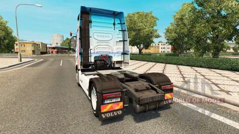 Miranda Kerr piel para camiones Volvo para Euro Truck Simulator 2