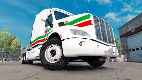 La piel Consildated Freightways para camión Pete para American Truck Simulator