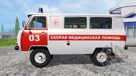 UAZ-2206 [ambulancia] v2.0 para Farming Simulator 2015