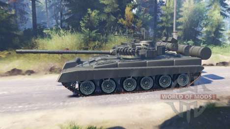 T-80A (Objeto 219A) para Spin Tires