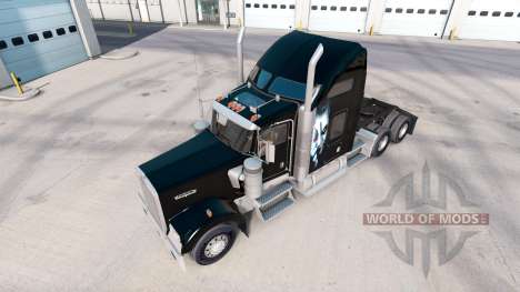 Bromista de la piel para el Kenworth W900 tracto para American Truck Simulator