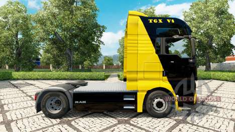 La Potencia del V8 de piel para HOMBRE camión para Euro Truck Simulator 2