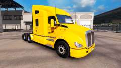 La Piel De Color Amarillo Inc. para Peterbilt y Kenworth camiones para American Truck Simulator