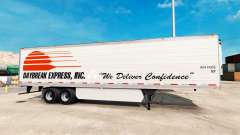 La piel Daybreak Express en el trailer para American Truck Simulator