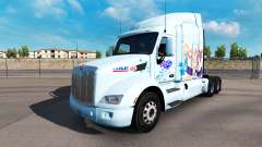 Yuyushiki de la piel para el camión Peterbilt para American Truck Simulator