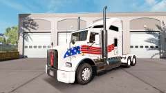 La piel de estados UNIDOS en el tractor Kenworth T800 para American Truck Simulator