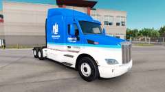 A nivel nacional la piel para el camión Peterbilt para American Truck Simulator