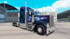 La piel de Estrella que Cae en el camión Kenworth W900 para American Truck Simulator