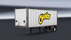 De metal semi-Cheetos para American Truck Simulator