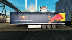 La piel de Red Bull en el remolque para Euro Truck Simulator 2