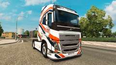 JST Servicios piel para camiones Volvo para Euro Truck Simulator 2