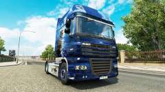 El Azul del Mar de Piratas de la piel para DAF camión para Euro Truck Simulator 2