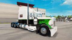 Duende verde de la piel para el camión Peterbilt 389 para American Truck Simulator