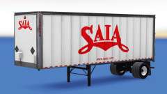 Los logos de las empresas reales en el trailer para American Truck Simulator