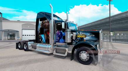 La piel de World of Warcraft en el camión Kenworth W900 para American Truck Simulator