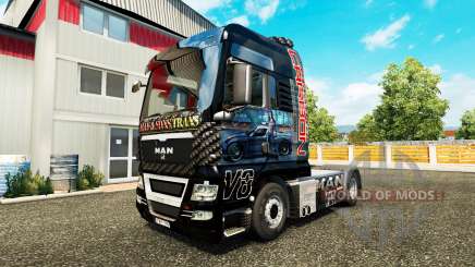 La piel De need for Speed Carbono para tractor HOMBRE para Euro Truck Simulator 2