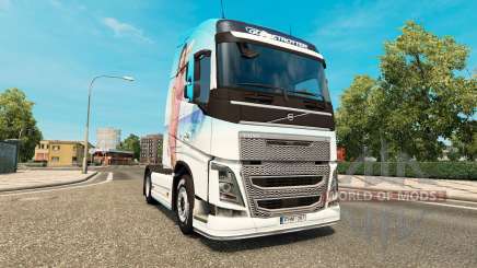 Miranda Kerr piel para camiones Volvo para Euro Truck Simulator 2