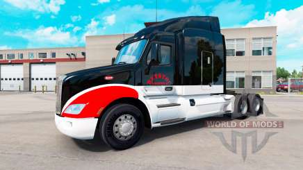 Netstoc Logistica de la piel para el camión Peterbilt para American Truck Simulator