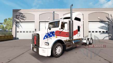 La piel de estados UNIDOS en el tractor Kenworth T800 para American Truck Simulator