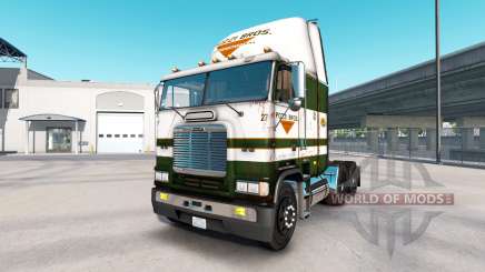 La piel POZZi para camión Freightliner FLB para American Truck Simulator