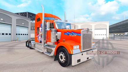 La piel de América camión Kenworth W900 para American Truck Simulator
