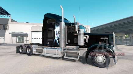 Bromista de la piel para el Kenworth W900 tractor para American Truck Simulator