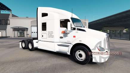 De la piel al Amanecer y camiones Peterbilt Kenwort para American Truck Simulator