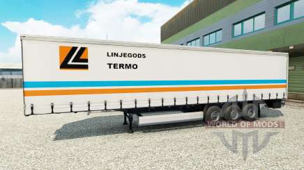 La piel Linjegods en el remolque para Euro Truck Simulator 2