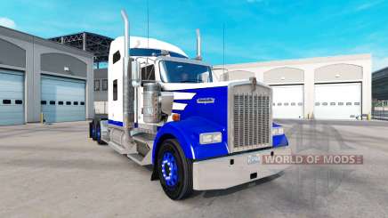 La piel de Pico Azul en el camión Kenworth W900 para American Truck Simulator