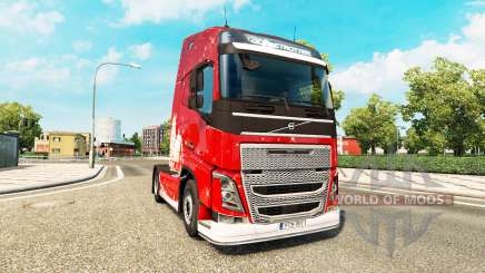 Feliz Navidad piel para camiones Volvo para Euro Truck Simulator 2