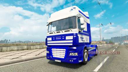 DastagirTrans skin for DAF truck para Euro Truck Simulator 2