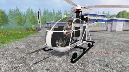 Sud-Aviation Alouette II para Farming Simulator 2015