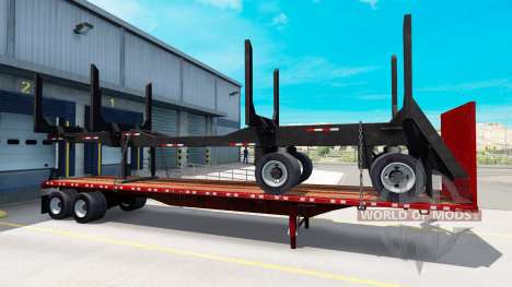 Una colección de nuevos trailers con carga para American Truck Simulator