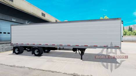 Biaxial refrigerados semi-remolque para American Truck Simulator