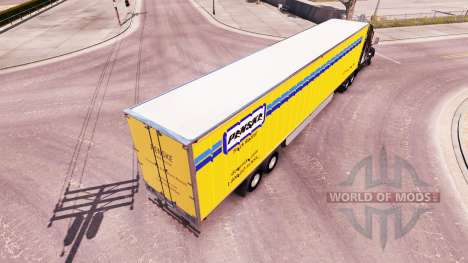 Penske la piel para el remolque para American Truck Simulator
