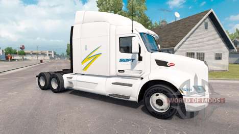 Swift de la piel para el camión Peterbilt para American Truck Simulator