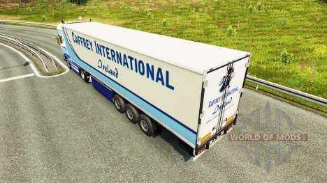 Caffrey Internacional de la piel para Scania cam para Euro Truck Simulator 2