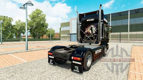 Reloj piel de los Perros para Scania camión para Euro Truck Simulator 2