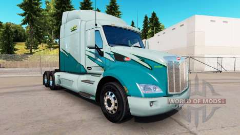 La piel en el Largo plazo camión Peterbilt para American Truck Simulator