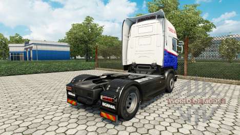 Yearsley de la piel para Scania camión para Euro Truck Simulator 2