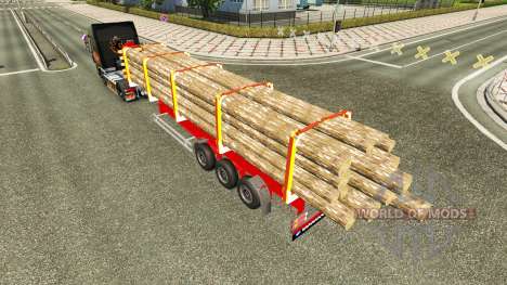 Camión Semi-remolque para Euro Truck Simulator 2