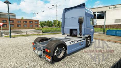Piel Space Cab. DAF para Euro Truck Simulator 2