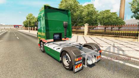 Ken Mallinson skin for DAF truck para Euro Truck Simulator 2